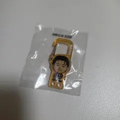 武知海青　アクリルカラビナ