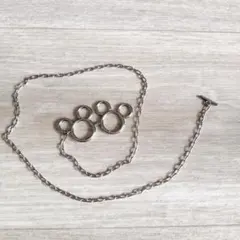 ディズニー　メガネホルダー　ネックレス　シルバー