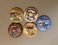 ナルミヤキャラクターズ 刺繍缶バッジ 5点セット