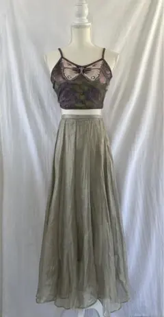 フェアリーグランジ fairycore スカート ロングスカート y2k