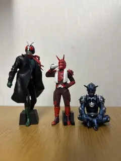 シン仮面ライダー 、電王　フィギュア 3体セット