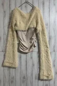 ANDMARY andmary Aniya fluffy knit set