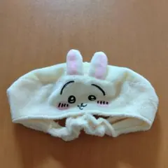 ちいかわうさぎ　かわいいかわいいねこのかぶりもの　約13cm