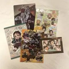 鬼滅の刃　映画入場者特典とクリアファイル４枚セット