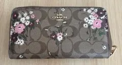 COACH 花柄 長財布