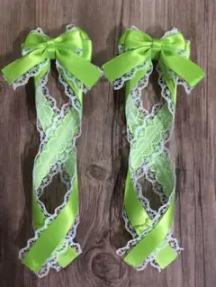 量産型クロス姫リボン♡エンジェルグリーン♡