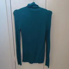 ❤️新品未使用❤️ユニクロ メリノリブタートルネックセーター リブニット M