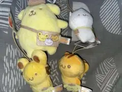 ポムポムプリン チームプリンみんなでお散歩でちゅ！マスコット