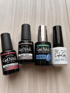 ジェルネイルセット ストロベリーピンクなど