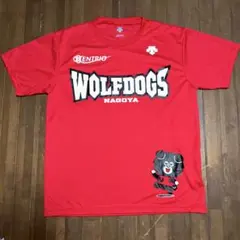 元現役選手着用 WOLFDOGS名古屋バレーボール練習着黒 - メルカリ