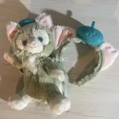 ジェラトーニ カチューシャ ショルダーバッグ ポーチ フェイスポーチ ぬいぐるみ