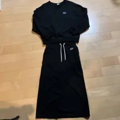GAP ブラック スカートセットアップ XS