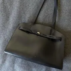 フルラ マルゲリータ ハンドバッグ レザー ブラック 肩掛け○ 通勤