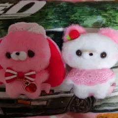 すくっとたっちさん、うさぎ、くま、ぬいぐるみ、キーホルダー、ぬい活、クレーン