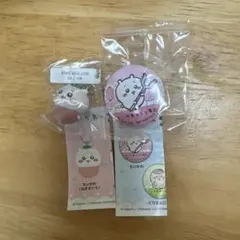 ちいかわ　くら寿司フィギュア　缶バッチセット