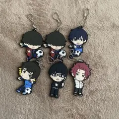 ブルーロックラバーストラップ キーホルダー