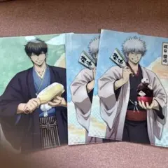 銀魂 吉原大炎上 ローソン クリアファイル 3点 セット