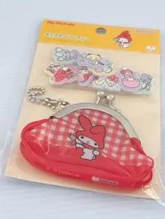 新品　ポップデコパーティー　プチパース付き フレークシール　マイメロディ