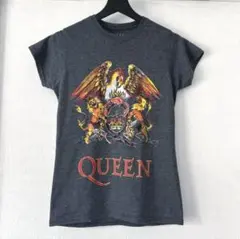 QUEEN グラフィックTシャツ ダークグレー　レディース サイズMのサムネイル