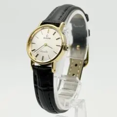 ✨稼働✨RADO ラドー 腕時計 手巻き時計 ラウンド シルバー盤面 男女兼用のサムネイル