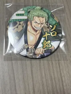 ワンピース 麦わらストア 輩缶バッジ BATTLE ゾロ エッグヘッド - メルカリ