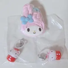 ガチャガチャ　サンリオ　キティ　マイメロ