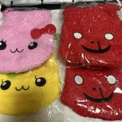 しずくちゃん もこもこ巾着ポーチ
