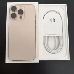 iphone16pro 256gb デザートチタニウム