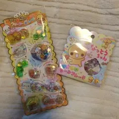 なっとうちゃん　ウォーターシール&おはじきシールセット