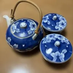 和風 急須 蓋付き湯呑み 10客セット