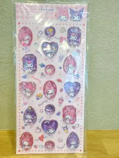 サンリオ　マイメロディ♡クロミ　ストーンシール