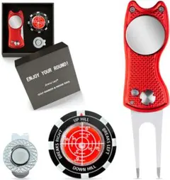 [Arena Leo] ゴルフ マーカー マグネット キャップクリップ付き