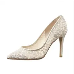 【値下】DIANA パンプス23cm グリッターチュール