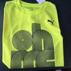 PUMA 蛍光イエロー Tシャツ Sサイズ