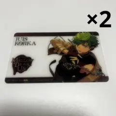 あんスタ メロアス CD アニメイト特典 クリアカード 小鹿ジュイス 2点