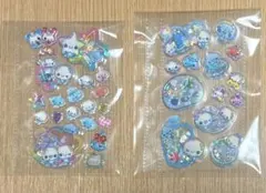 平成　シール帳　おすそ分け　あわわちゃん　水色　キーホルダー　まとめ売り　A7