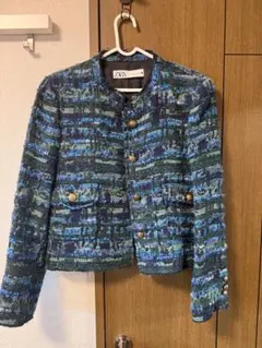 ZARA ツイードジャケット