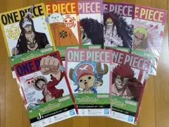 や*)様 一番くじワンピース J賞クリアファイル&ステッカー8種類セット