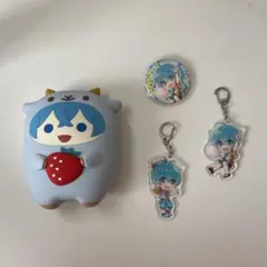 すとぷり ころん シリコンポーチ アクキー　缶バッチ