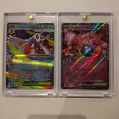 ポケモンカードロケット団のミュウツー ex RR & メガユキメノコ ex RR