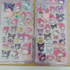 ハローキティ・マイメロディ ステッカーセット