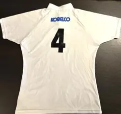 KOBELCO 東京都選抜　ユニフォーム　ラガーシャツ 4番 ホワイト