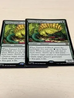 MTG 温厚な襞背　2枚のサムネイル