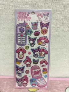 平成はっぴーフォンシール　マイメロ　クロミ