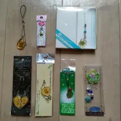 ※ほぼ新品未開封 お得なまとめ売り※ クローバー ストラップ キーホルダー 7点