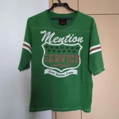 BEAMS グリーン古着 Tシャツ Mサイズ