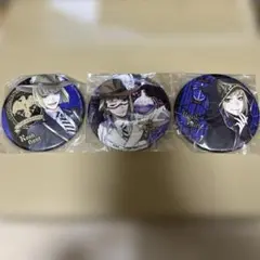 ルーク・ハント 5周年 ブレイジングジュエル 缶バッジ 2点 ツイステ