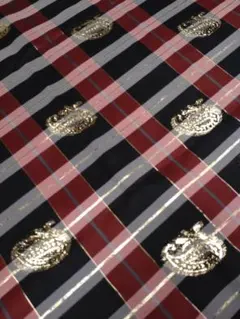 （5B8212）約110cm幅×約2m・合繊薄地先染めチェック