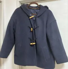 ネイビー フリース ダッフルコート M