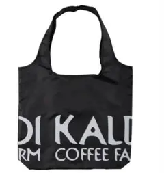 【新品】カルディ　KALDI エコバッグ　／ブラック